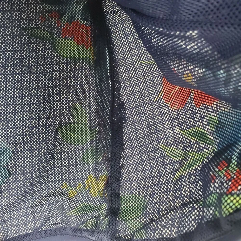 EP Pro Women's Golf Vest Size S Blue Floral Mesh Lined Rittenhouse‎